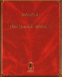 صورة الغلاف: Rabash--The Social Writings 9781897448519