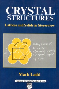 表紙画像: Crystal Structures: Lattices and Solids in Stereoview 9781898563631