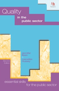 Imagen de portada: Quality in the Public Sector 2nd edition 9781899448821