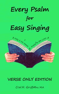 صورة الغلاف: Every Psalm for Easy Singing - Verse Only 9781901397062