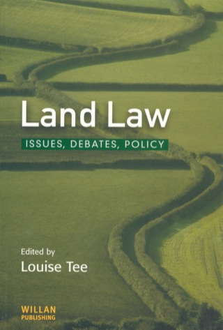 Cover image: Land Law 9781903240779