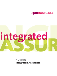 Cover image: A Guide to Integrated Assurance 1st edition 9781903494042