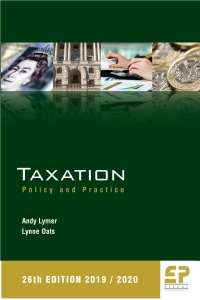 صورة الغلاف: Taxation: Policy & Practice (2019/20) 26th edition 9781906201517
