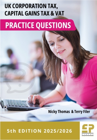 Cover image: UK CorporationTax, Capital Gains Tax and VAT Practice Questions (2025/26) 5th edition 9781906201944