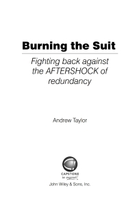 Cover image: Burning the Suit 1st edition 9781841127767