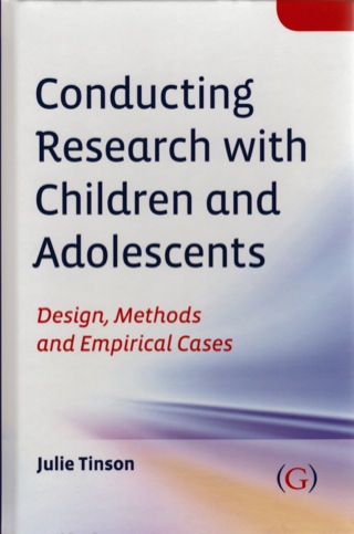 Cover image: Conducting Research with Children and Adolescents 1st edition 9781906884024