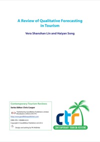 Titelbild: Qualitative Forecasting in Tourism 9781906884574