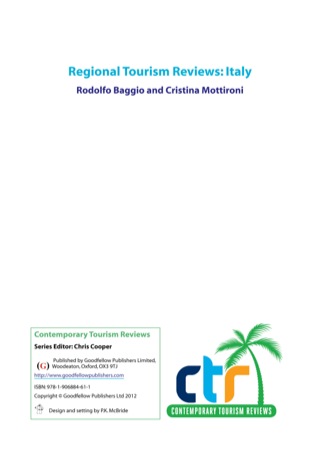 Imagen de portada: Italy: a regional review 9781906884611