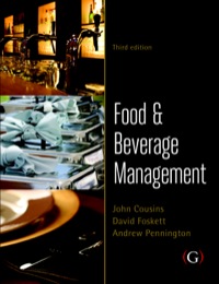 صورة الغلاف: Food and Beverage Management 9781906884260