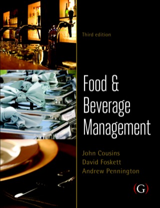 Imagen de portada: Food and Beverage Management 9781906884260
