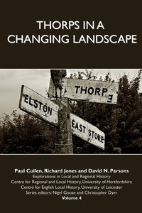 Imagen de portada: Thorps in a Changing Landscape 9781902806822