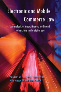 Cover image: Electronic and Mobile Commerce Law 9781907396014