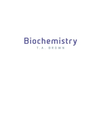 表紙画像: Biochemistry 1st edition 9781907904288