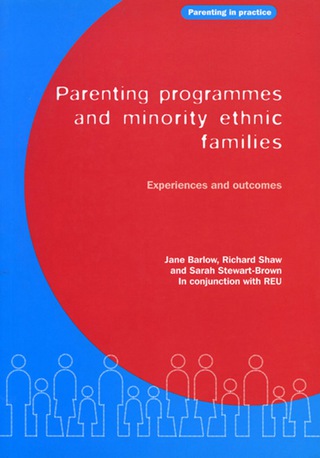 Cover image: Parenting Programmes and Minority Ethnic Families 9781904787136