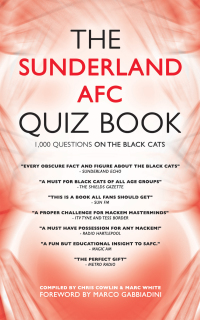 Imagen de portada: The Sunderland AFC Quiz Book 1st edition 9781906358532