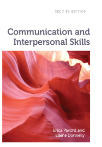 صورة الغلاف: Communication and Interpersonal Skills 2nd edition 9781908625328