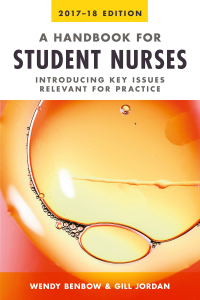 Cover image: Handbook for Student Nurses, 2017-18 edition 1st edition 9781908625434