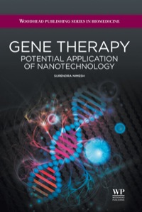 Imagen de portada: Gene Therapy: Potential Applications Of Nanotechnology 9781907568404