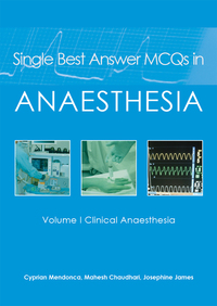 Cover image: Single Best Answer MCQs in Anaesthesia 1st edition 9781903378755