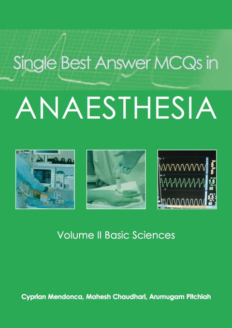 Single Best Answer MCQs in Anaesthesia, 1st Edition - FULL INSTANT DOWNLOAD | PDF DOCX EPUB