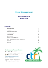 Cover image: Event Management 9781908999856