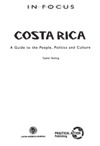 Cover image: Costa Rica In Focus 9781899365166