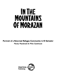 Cover image: In The Mountains of Morazán 9780906156940