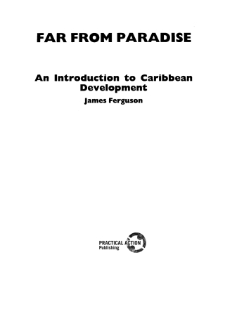 Imagen de portada: Far From Paradise 9780906156544