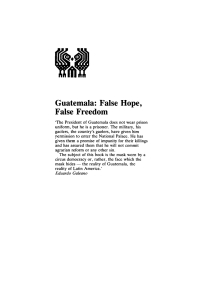 Cover image: Guatemala: False Hope False Freedom 2nd Edition 2nd edition 9780906156414