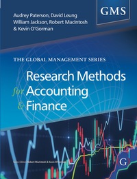 صورة الغلاف: Research Methods for Accounting and Finance 9781910158883