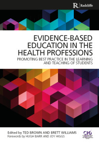 Cover image: Evidence-Based Education in the Health Professions 1st edition 9781032519074