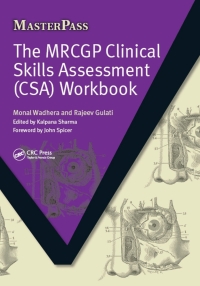 Cover image: The MRCGP Clinical Skills Assessment (CSA) Workbook 1st edition 9781138447783