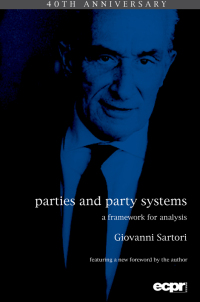 Imagen de portada: Parties and Party Systems 1st edition 9780954796617