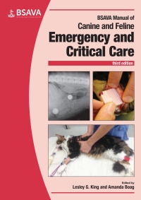 Titelbild: BSAVA Manual of Canine and Feline Emergency and Critical Care 3rd edition 9781905319640