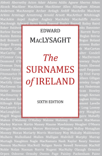 Imagen de portada: The Surnames of Ireland 9780716523666