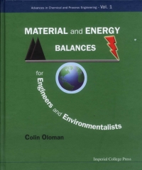 Omslagafbeelding: Material and Energy Balances for Engineers and Environmentalists 9781848163683