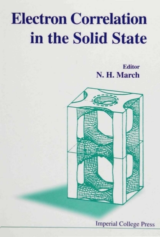 Titelbild: Electron Correlation in the Solid State 9781860942006