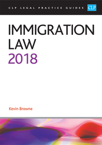 Cover image: Immigration Law 2018 1st edition 9781912363162