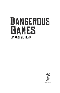 صورة الغلاف: Dangerous Games 9781910411919