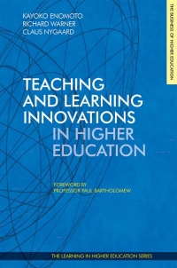 Cover image: Teaching and Learning Innovations in Higher Education 9781911450733