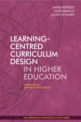 Cover image: Learning-Centred Curriculum Design in Higher Education 9781911450153