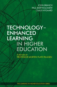 表紙画像: Technology-Enhanced Learning in Higher Education 9781909818613