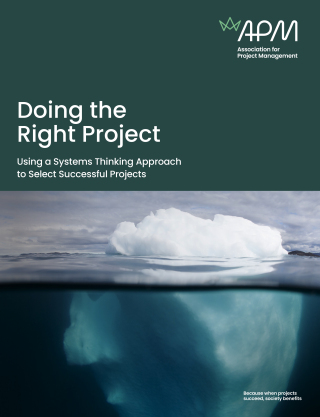 Cover image: Doing the Right Project - Using a Systems Thinking Approach to Select Successful Project 1st edition 9781913305468