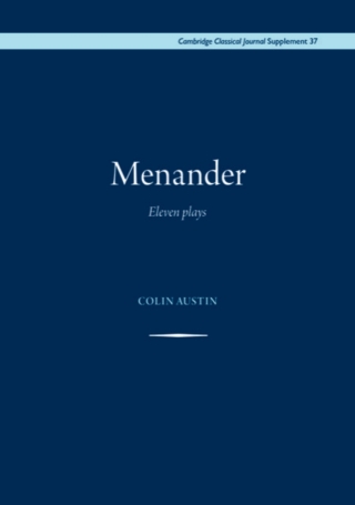 Imagen de portada: Menander 9780956838124
