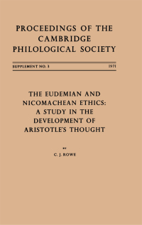 Omslagafbeelding: The Eudemian and Nicomachean Ethics 9781913701093