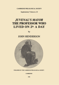 Cover image: Juvenal's Mayor 9781913701260