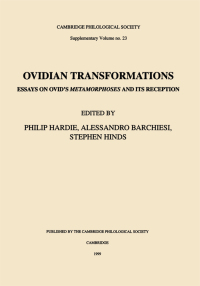 Cover image: Ovidian Transformations 9781913701291