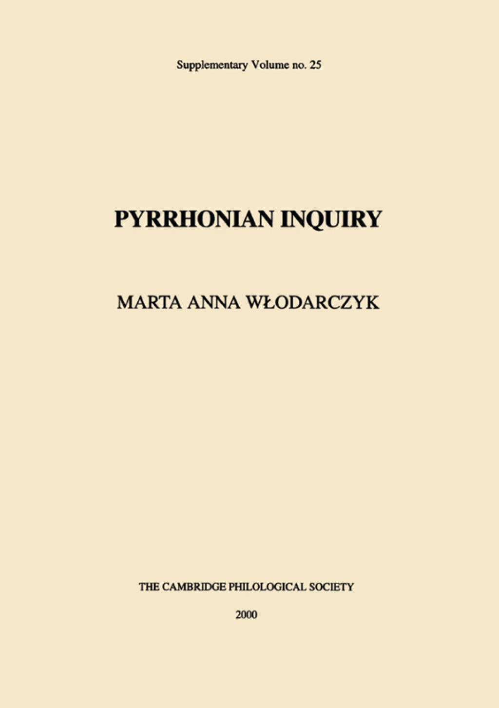 Pyrrhonian Inquiry