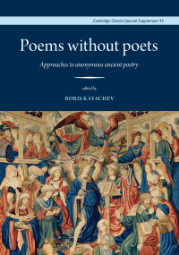 صورة الغلاف: Poems without Poets 9781913701413