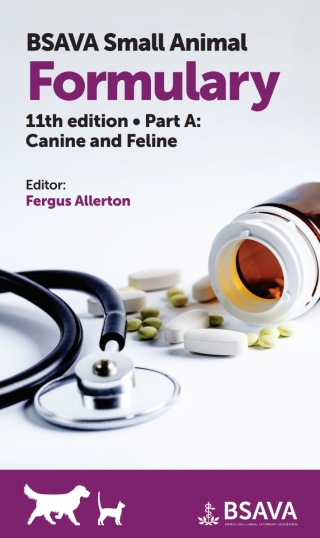Cover image: BSAVA Small Animal Formulary - Part A: Canine and Feline 11th edition 9781913859077